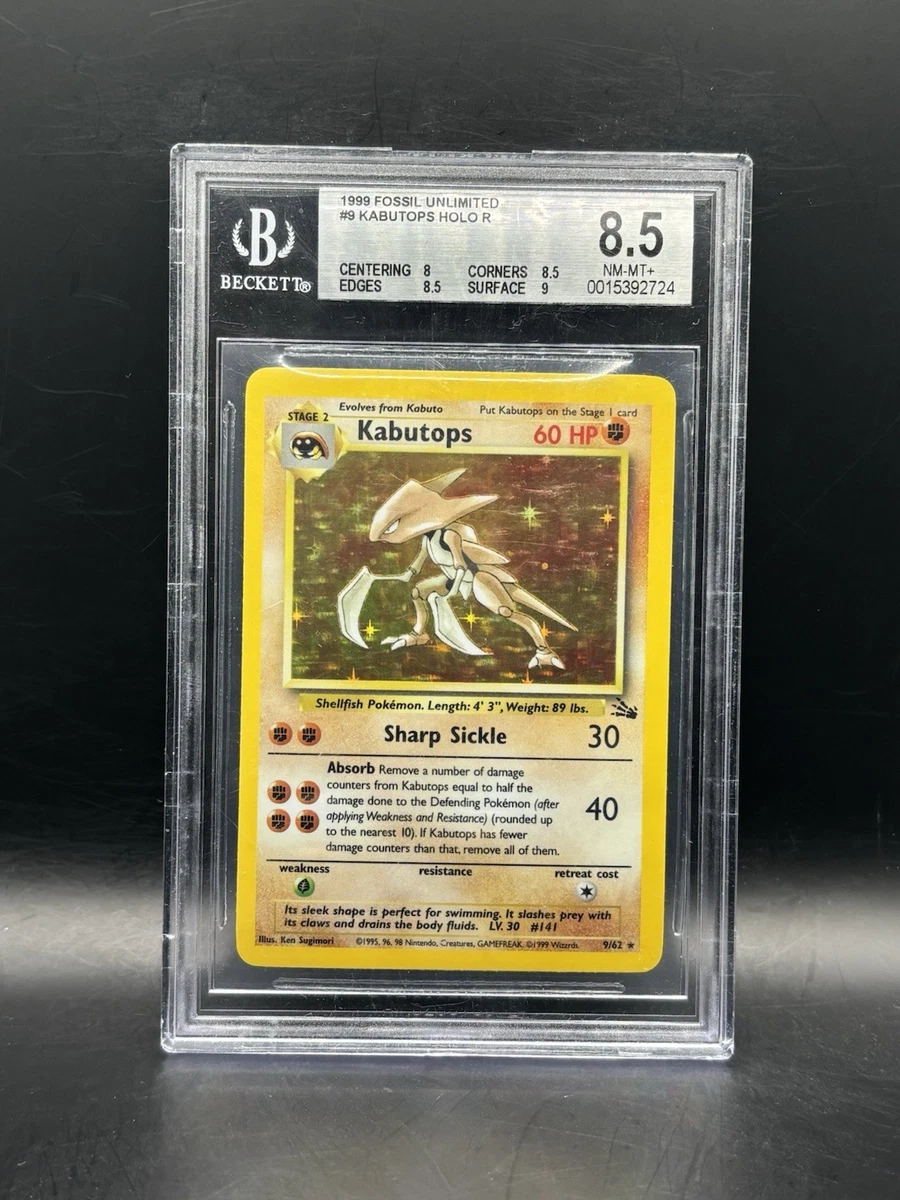 Pokémon TCG Beckett Grading Services (BGS) 8.5 Graded Holo Rare