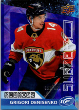 Grigori Denisenko 2021-22 Upper Deck Ice Hockey Sub Zero Rookie /999 #SZ-38 RC