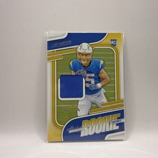 2024 Absolute Football Ladd McConkey Rookie Jersey # ARM-LMY Los Angeles...