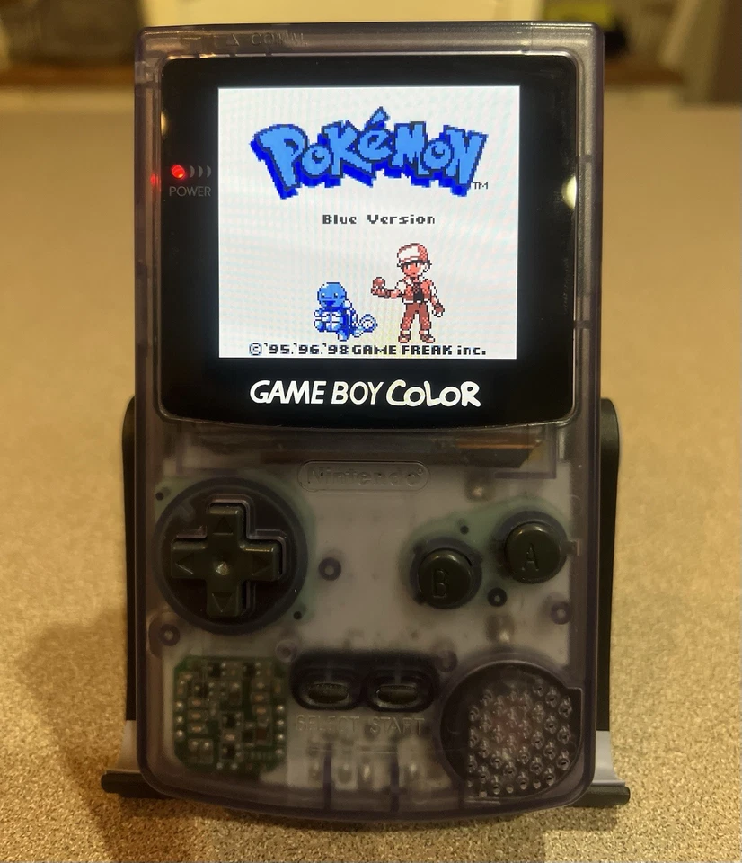 Authentic Pokémon Blue - Fantastic Restored Condition - New Battery W/ Holder - Image 3 of 4