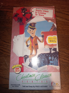 SANTA CLAUS IS COMING TO TOWN VHS 1993