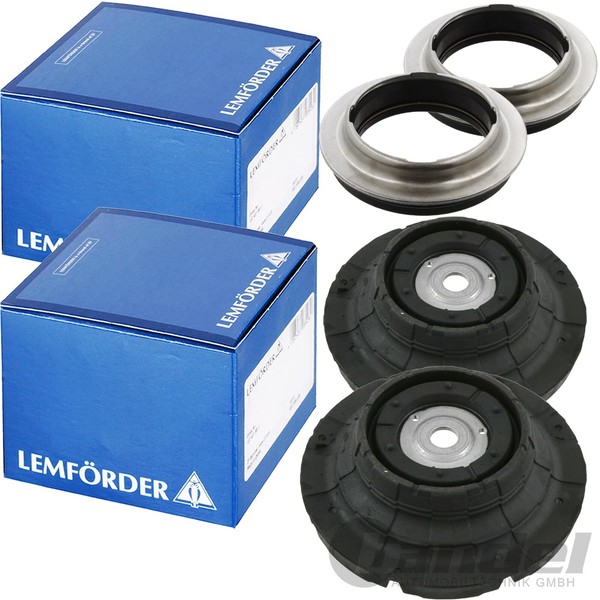 2X LemfÖRder FederbeinstÜTzlager Reparatursatz Vorderachse FüR VW T5 Transporter-image