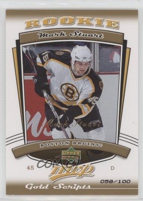 2006-07 Upper Deck MVP Gold Script 58/100 Mark Stuart #344 Rookie RC 1h6a