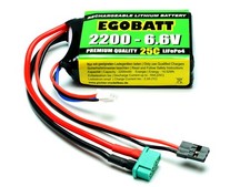LiFePo4 Akku Egobatt 6,6V 2S 2200mAh (25C) LiFe