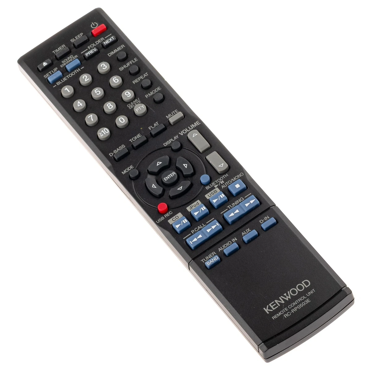 Kenwood KNA-RCDV331 Télécommande pour Receveur multimédia Noir