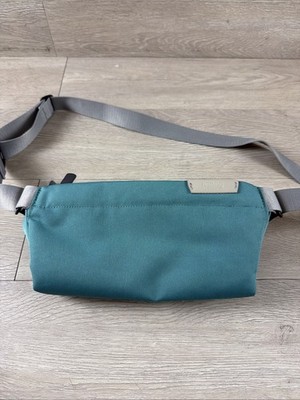 Bellroy Mini Sling Bag (Slim Crossbody Bag For Men & Women) Green Teal EUC