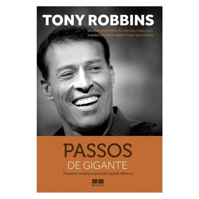 Livro: Passos de Gigante - Tony Robbins (Em Portugues do Brasil)