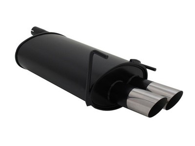 Novus Sportendschalldämpfer für MB C-Klasse (W202) 2 x 76mm MS-Design