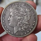 1890-CC Morgan Silver Dollar semi key date VF vapq