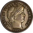1915-P Barber Dime