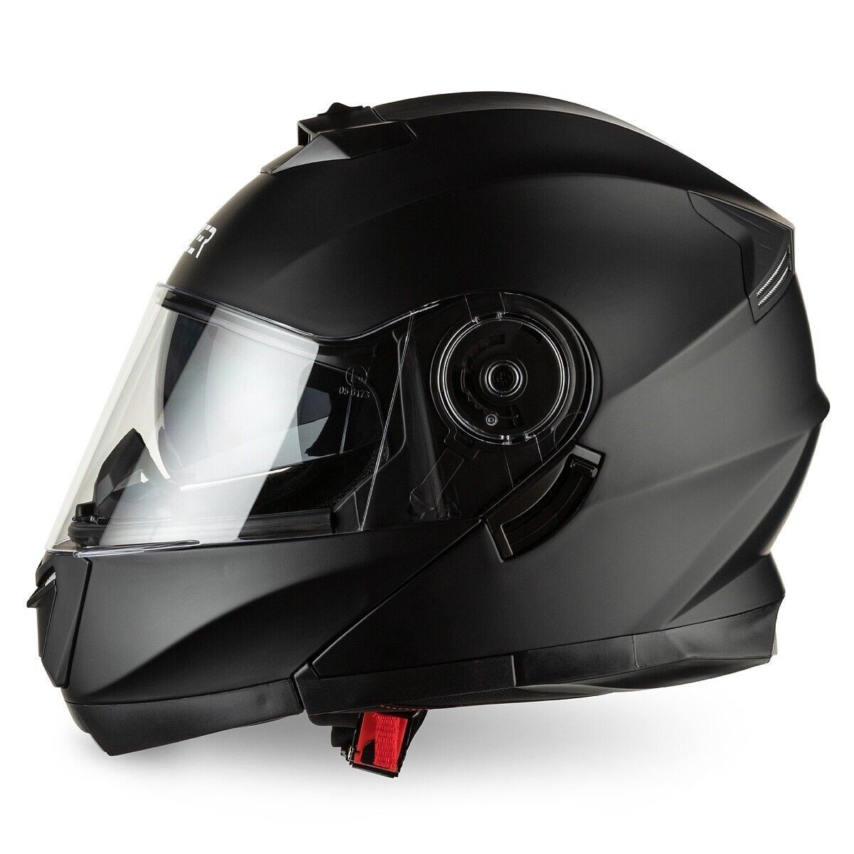 CRUIZER Casco Moto Scooter Modulare Omologato doppia visiera foto 4
