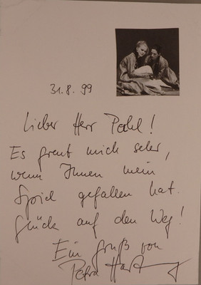 Autogramm TV- und Theaterschauspielerin Petra Hartung (121035)