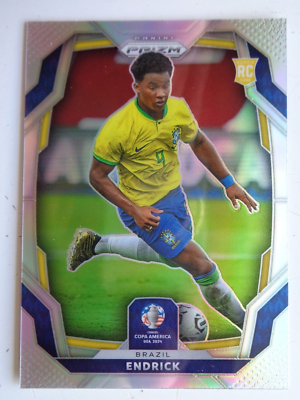 2024 Panini Copa America RC Endrick Silver Holo Prizm #24 BRASIL