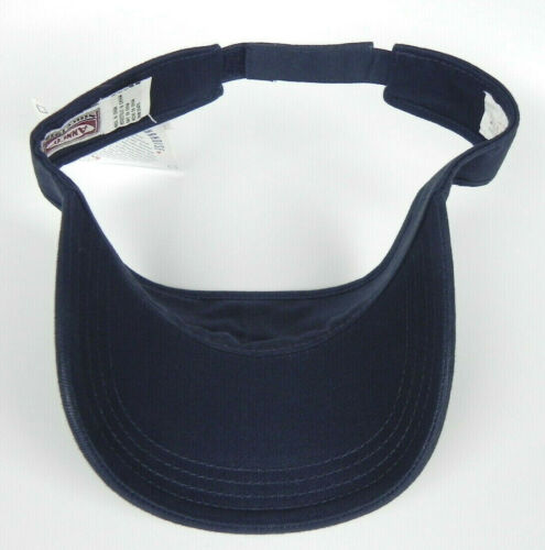 CAPPELLO CON CAPPUCCIO A VISIERA VINTAGE ATLANTA BRAVES NAVY MLB DI AGO AMERICANO NUOVO CON ETICHETTE! ANNCO - Foto 4 di 4