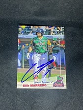 Elih Marrero 2019 Grandstand Lowell Spinners Auto Autographed Signed MILB Card