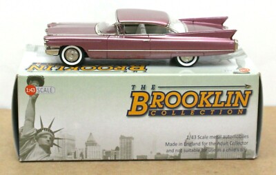 Brooklin 207 1960 Cadillac Series 62 Coupe Siena Rose Met  1:43  Mint/ Box 2015