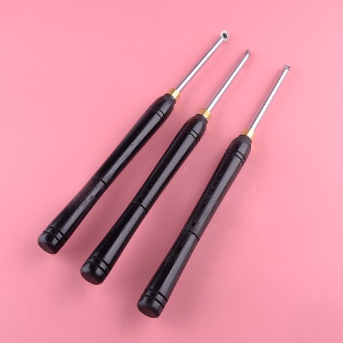 Pro Wood Turning Tool Carbide Insert Cutter Lathe Tools Round Shank New