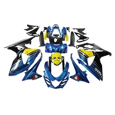 Shark Blue Black Yellow Fairing for Suzuki GSXR1000 2009 2016 Injection Bodywork