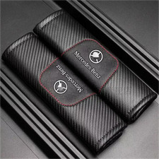 Fits Mercedes Benz Car Seat Belt Cover Shoulder Cushion Pad Protector 2pcs