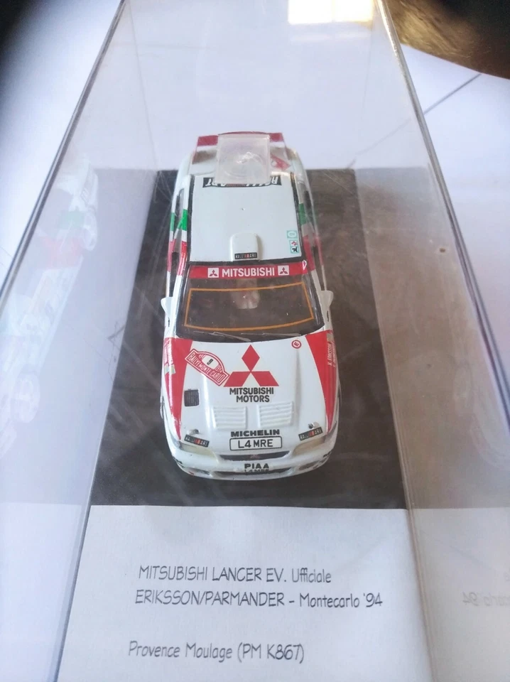 Mitsubishi Lancer Evo Montecarlo '94 Eriksson Kit Provence Moulage K867 montato - Immagine 4 di 4