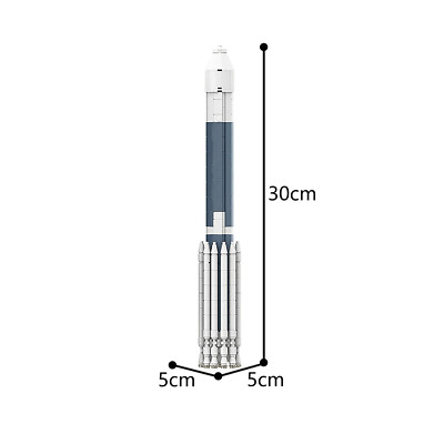 ZITIANYOUBUILD Delta II Rocket An Expendable Launch System 403 Stück C6337