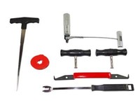 Lobinger® Kfz Scheiben Ausbau Werkzeug Set 7-Tlg. Windschutzscheibe Autoglas