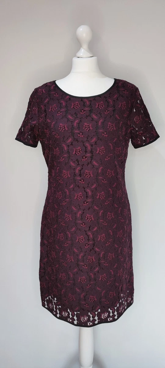 Burgundy dress next cheap