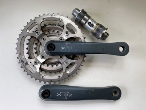 Shimano XTR FC-M952 Triple Crankset 46-34-24 (with bottom bracket)