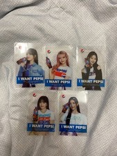 kpop IVE PEPSI ZERO LIMITED  clear PHOTOCARD PHOTO CARD WONYOUNG YUJIN liz