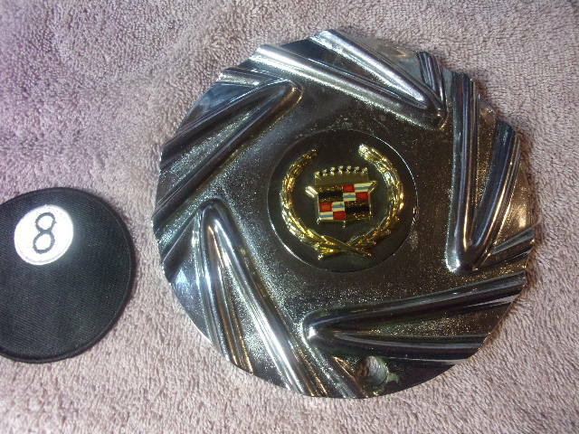 Repaired Cadillac Epic Wheels Chrome Custom Wheel Center Cap 10908.REV.D or C