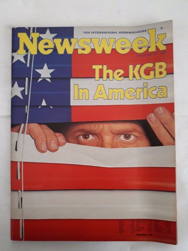Newsweek Magazine November 23 1981 The KGB in America