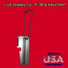 1-Shelby USA P-38 Can Opener  Chain Army Tool Military Camping Hiking Survival