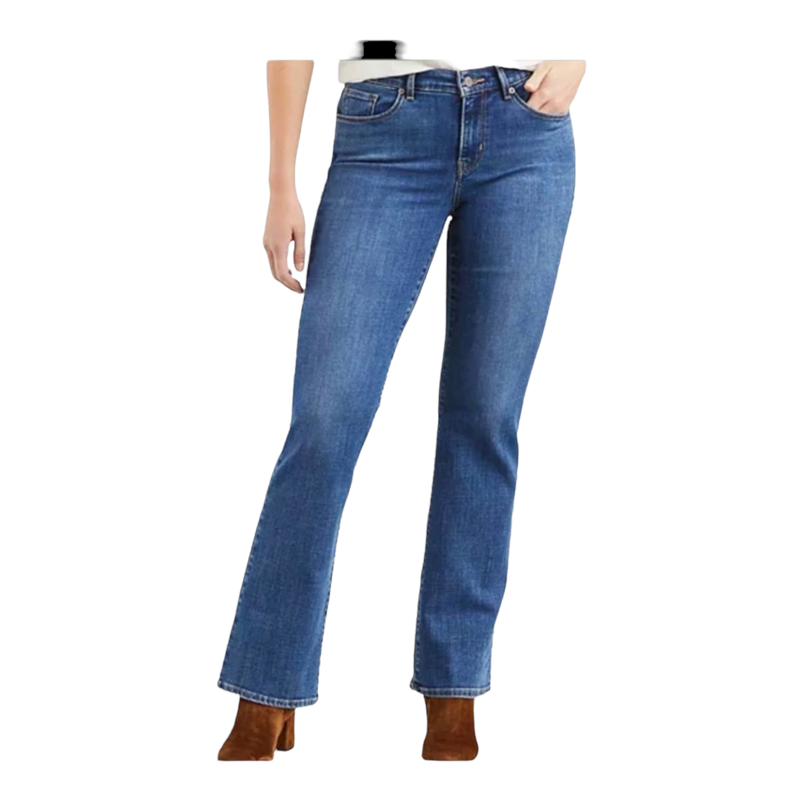Introducir 58+ imagen women's levi's 415 relaxed bootcut jeans