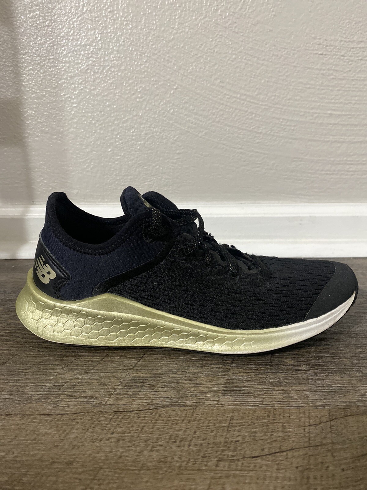 New Balance Fresh Foam Fast Athletic Running Shoes Blue/Golden Women’s Size 4