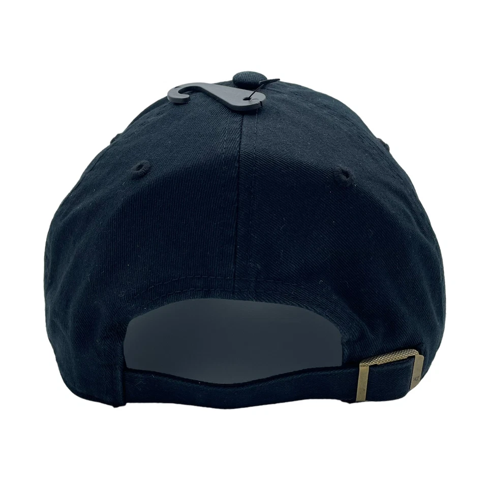 Atlanta Braves Sombrero Adulto Negro Limpieza Gorra Ajustable '47 Totalmente NUEVO Foto 4 de 4