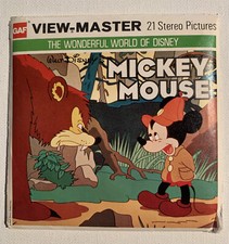 View-Master Disney's MICKEY MOUSE Packet B528 Booklet V4