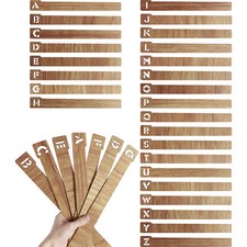 26 Pcs Vinyl Record Dividers Wooden Record Dividers Alphabetical Vinyl Holder