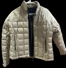 Schoffel Ventloft Valdez Jacket Khaki & Black Puffer Size Usa 10 80/20 Goosedown