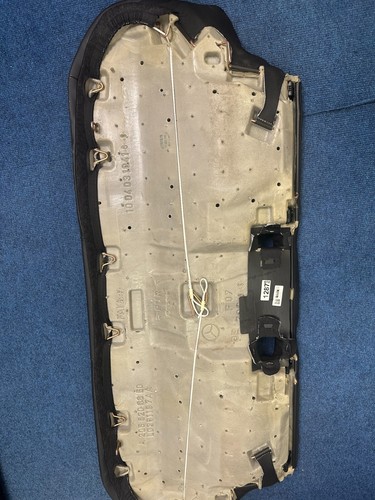 MERCEDES C-CLASS C63S AMG W205 REAR SEAT BENCH COMPLETE ASSEMBLY - Picture 7 of 7