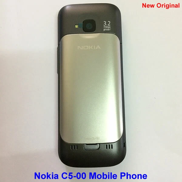 100% Genuine Original Nokia C5-00 3.15MP 3G GSM Unlock Mobile Phone - Warm.Grey - Image 3 of 4