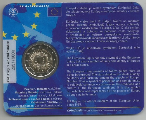 TUTTI I 2 EURO 2015 fdc "30° BANDIERA EUROPEA" SCEGLI QUELLI CHE TI INTERESSANO - Picture 4 of 23