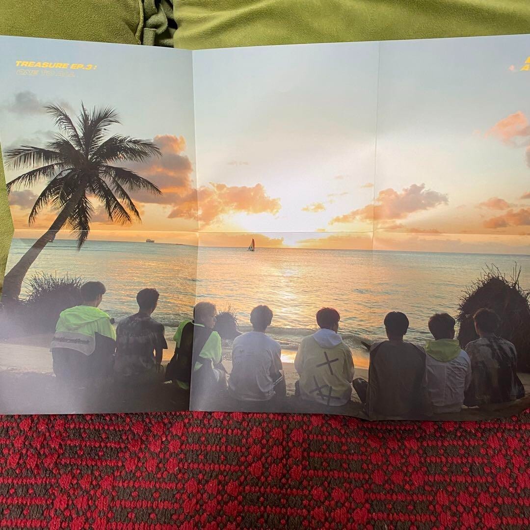 ATEEZ TREASURE EP.3 : One To All アルバム サン ATEEZ TREASURE EP.3 One To All Wave ver. Album CD + Booklet