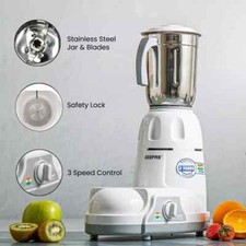 Mixer Grinder Indian Wet Dry Blender Milling Bean Nut & Masala Mixi Spice 550W