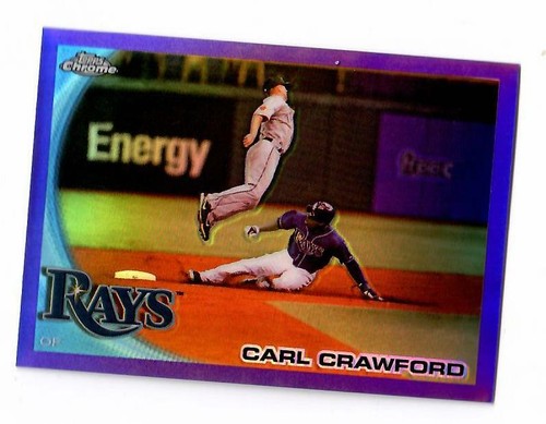 Topps 2010 cromo púrpura refractor - termina tu conjunto - tú eliges - Imagen 10 de 62