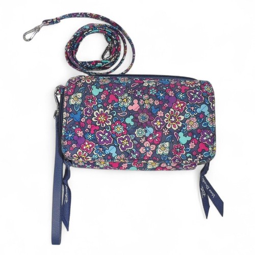 Vera Bradley x Disney Mickey Ditsy Sensational Six RFID All in One Crossbody