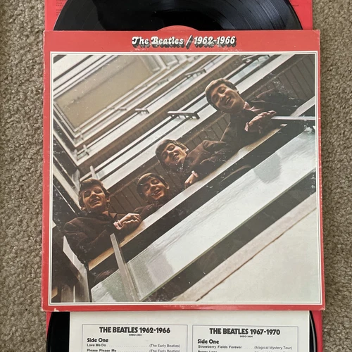 The Beatles  1962 - 1966  2 X LP (Greatest Hits)  "Includes Insert"  VG+