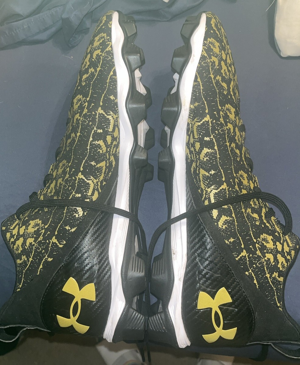 Under Armour Spotlight Lux Suede Cleats Gold & Black 52190032?w=400 main image 4