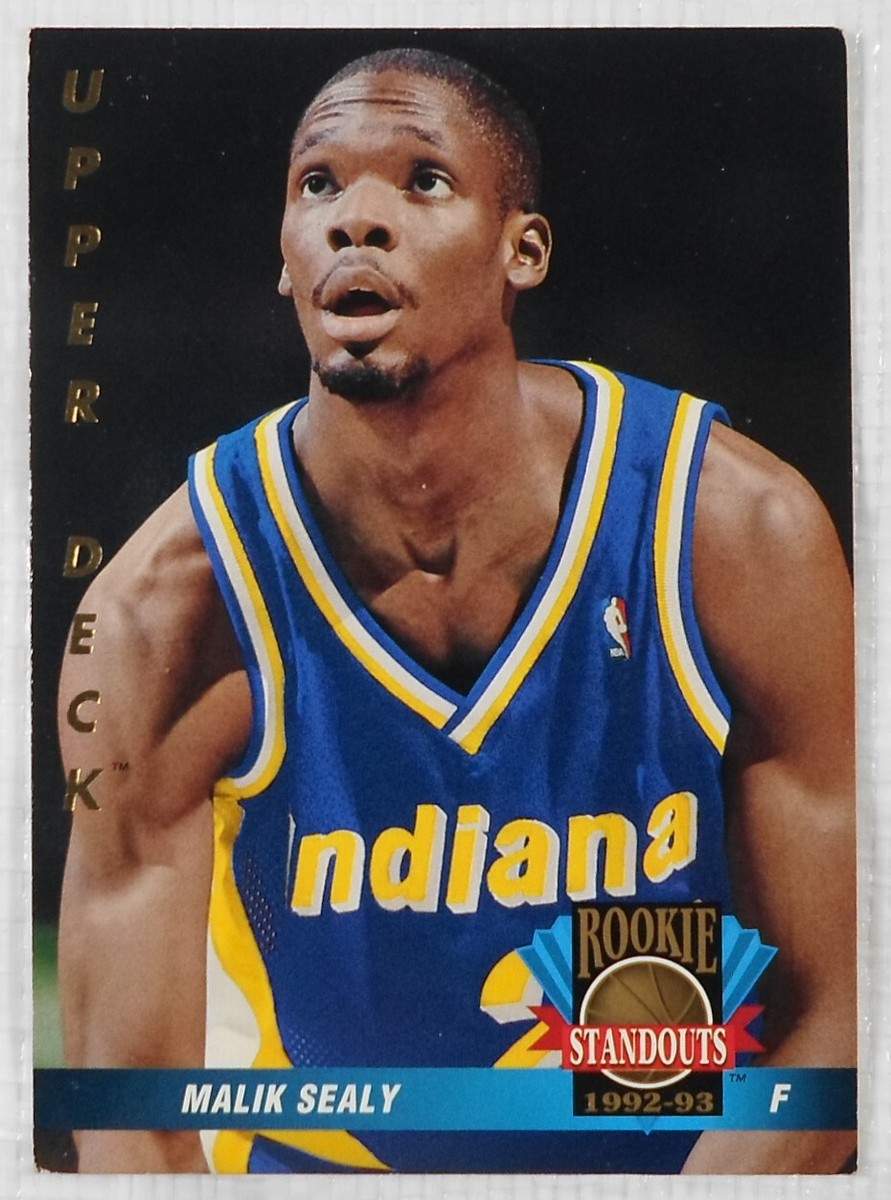 NBA UPPER DECK 92 / 93 #61 ROOKIE STANDOUTS MALIK SEALY
