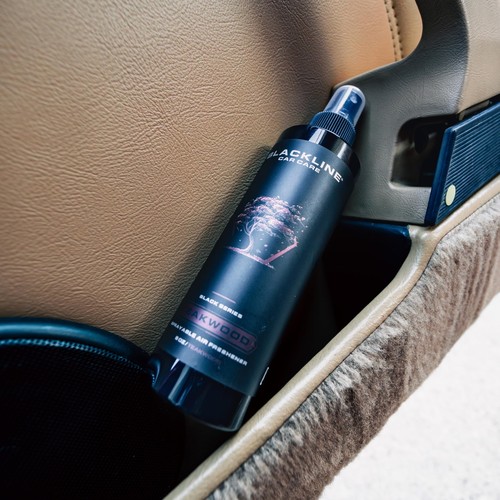 Blackline Car Care - Teakwood Car Air Freshener Long-Lasting Oder Eliminator - Picture 2 of 3