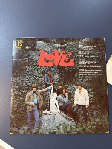 LOVE Self Titled LP Vinyl EX Electra Tan TOP Shelf Copy - Foto 2 di 4
